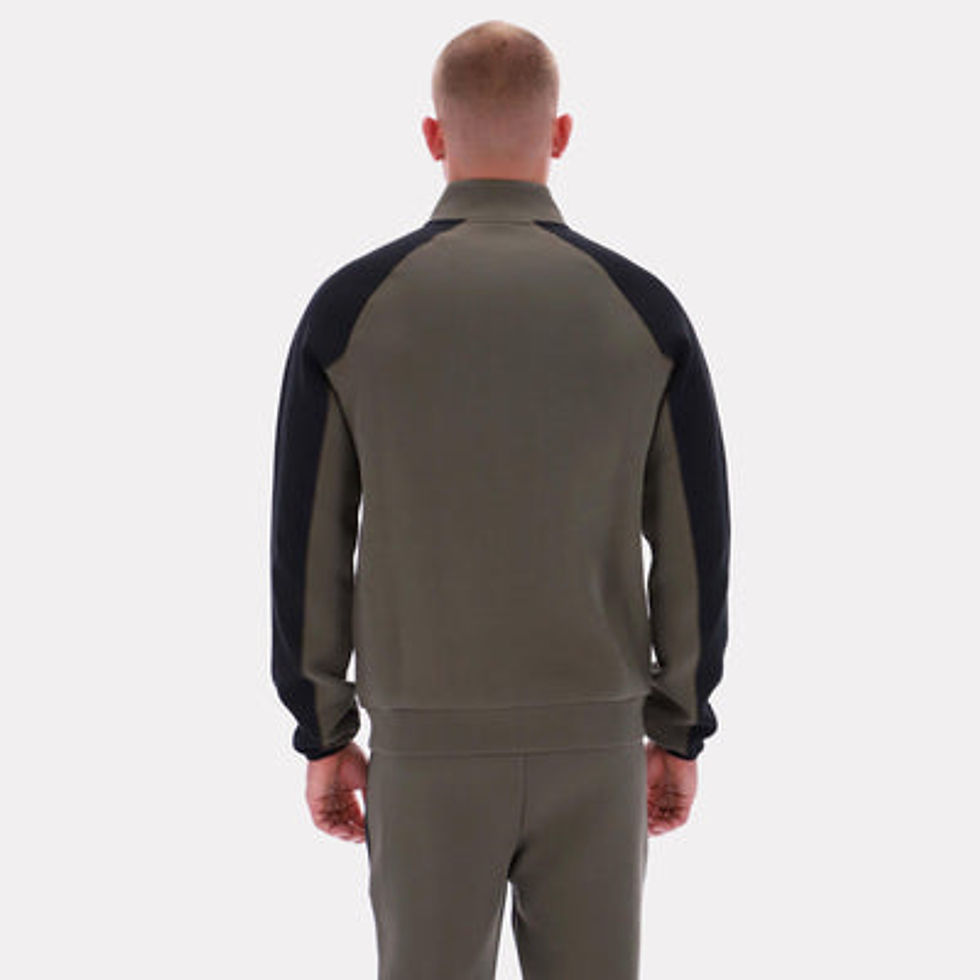 الصورة المصغرة: Contrast Panel Bomber Men's Jacket