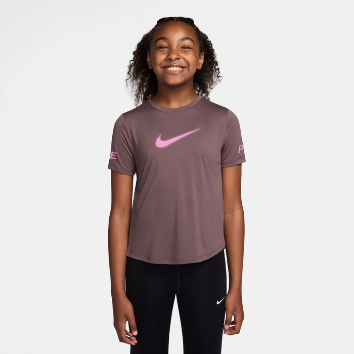 Nike Pro Older Kids' (Girls') Dri-FIT Short-Sleeve Training Top