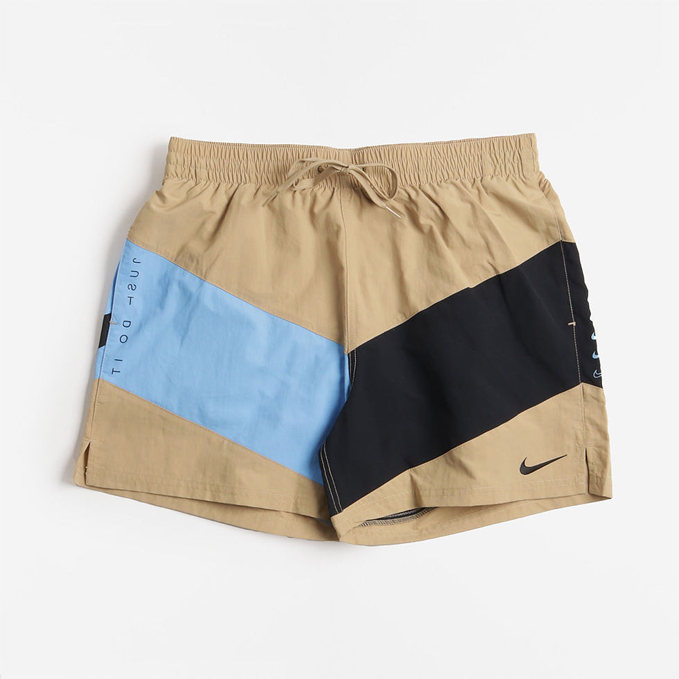 Nike Swim Multi Logo Vortex 5" Volley Shorts
