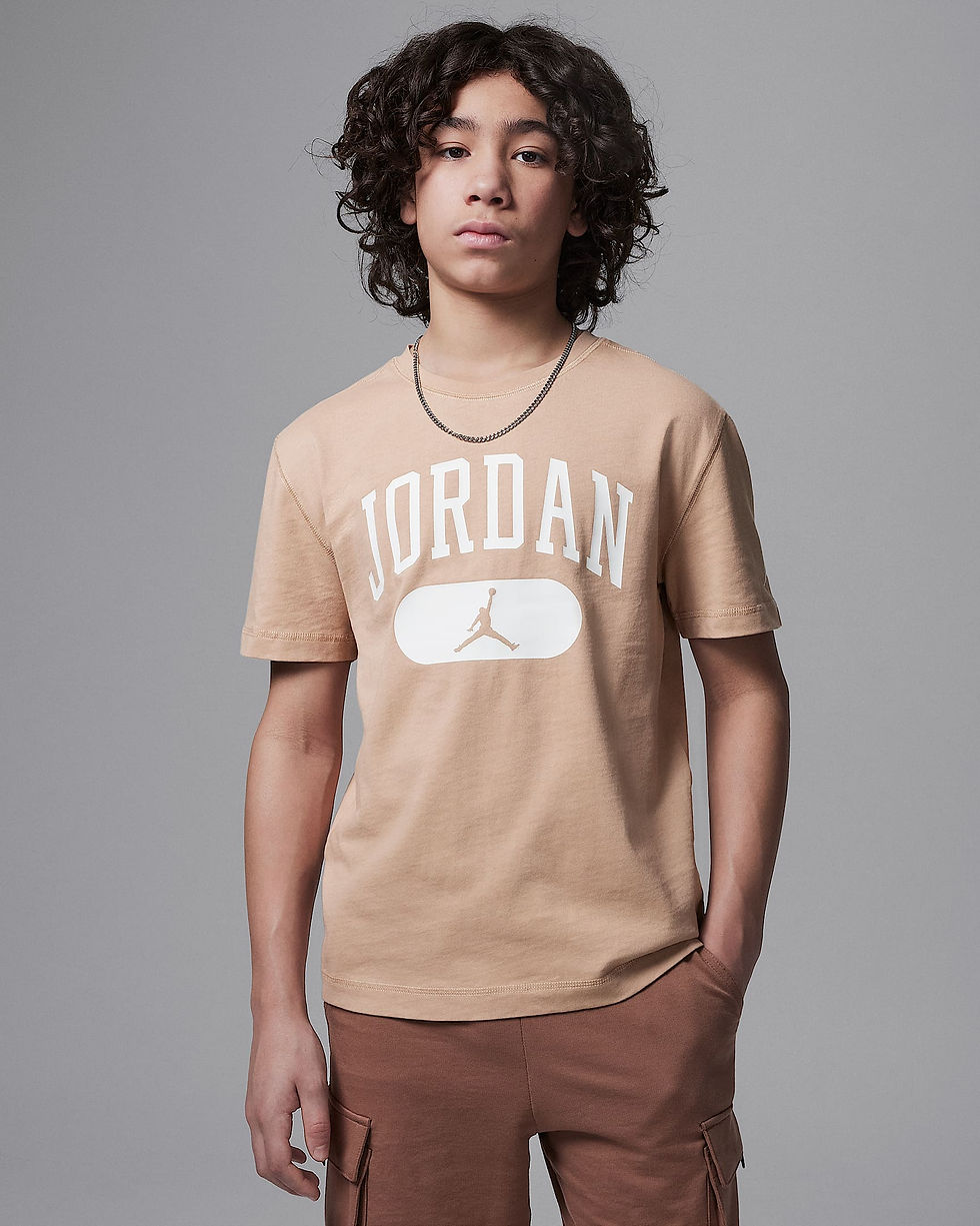 Jordan Big Kids' Elevate Wash T-Shirt