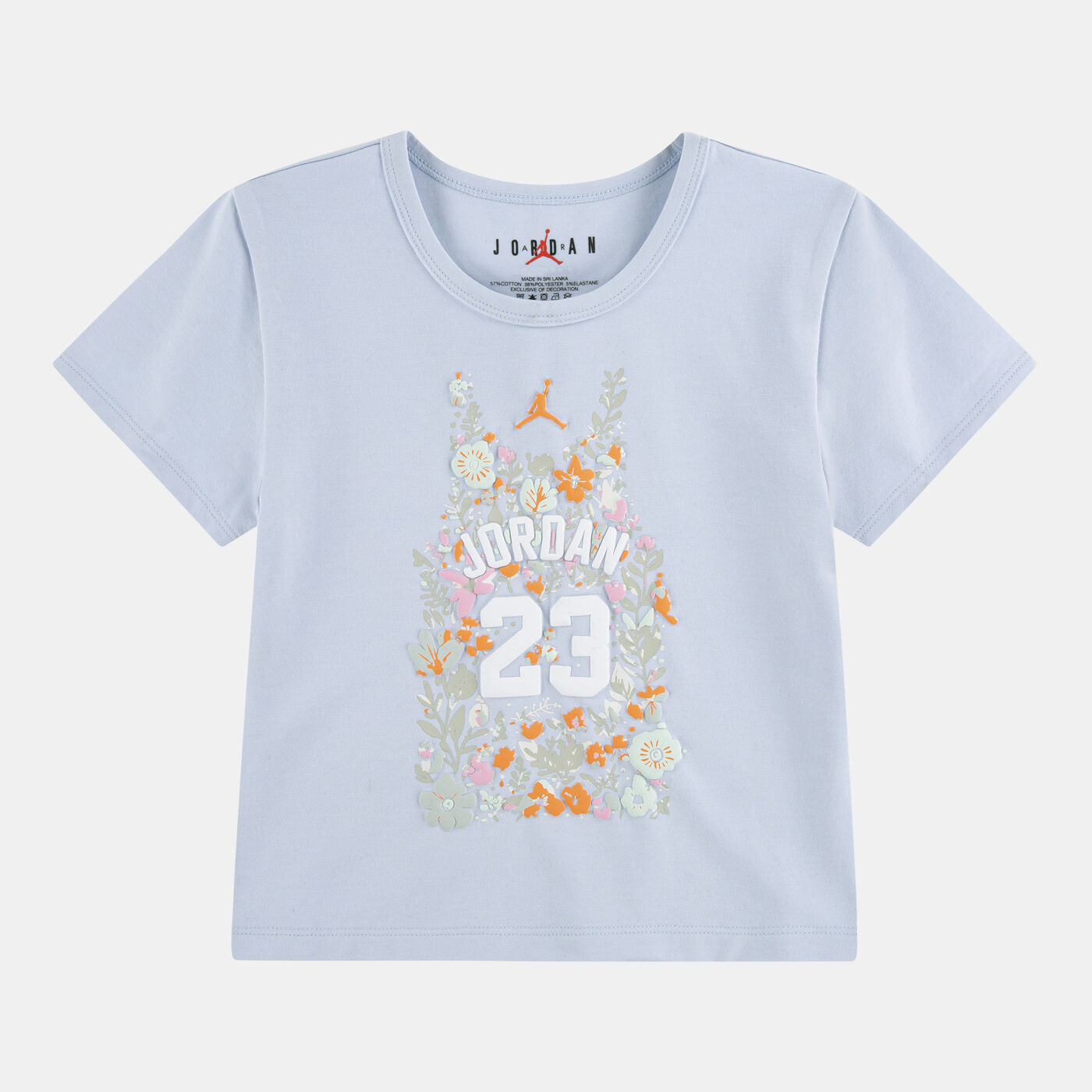 Kids' Floral Jersey T-Shirt (Older Kids)