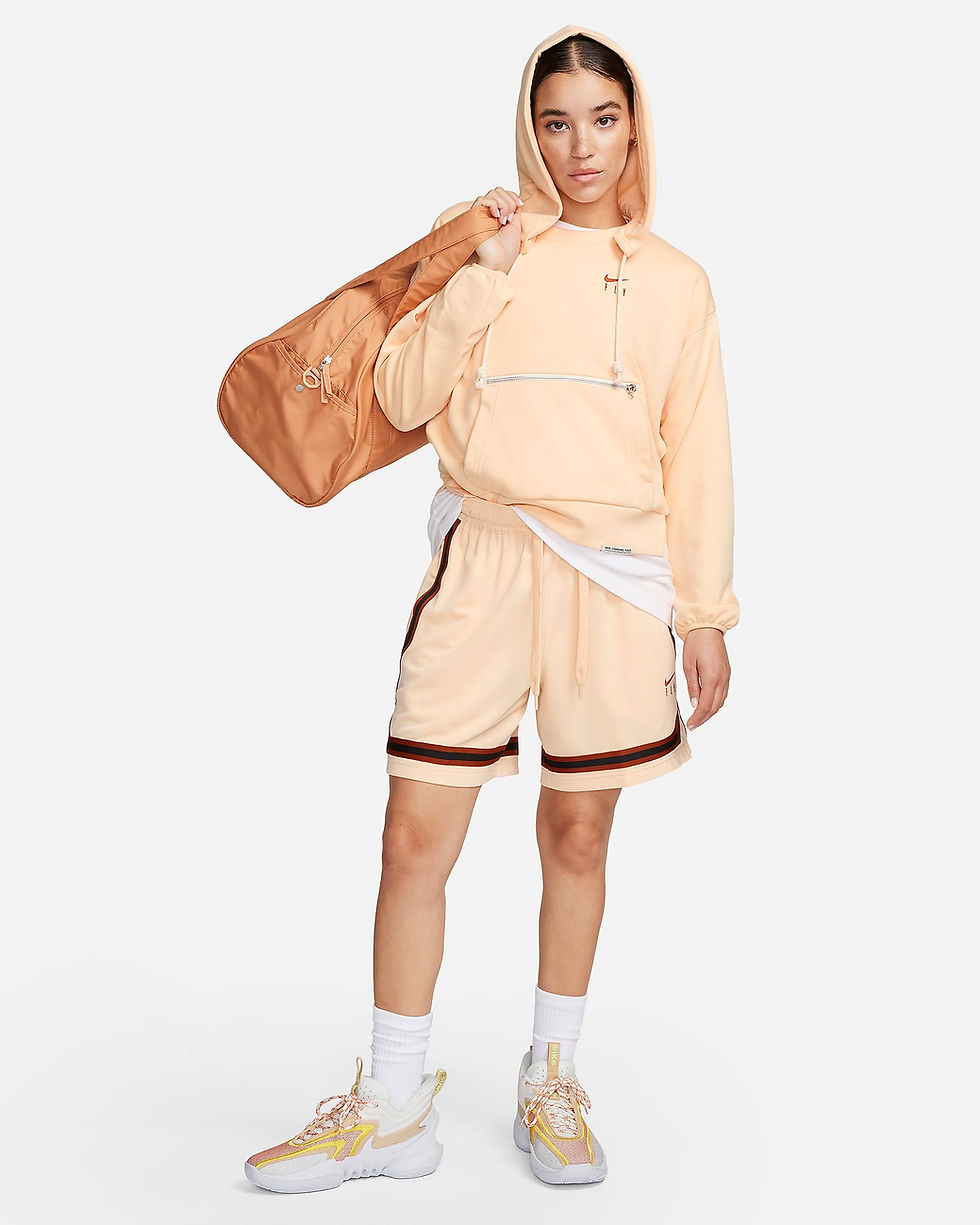 Thumbnail: Nike Dri-FIT Swoosh Fly Standard Issue Women's Pullover Basketball Hoodie