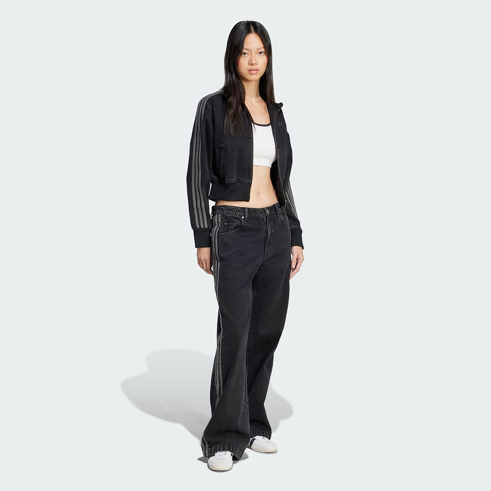 الصورة المصغرة: Adidas Women's • Originals Adicolor Denim Track Top