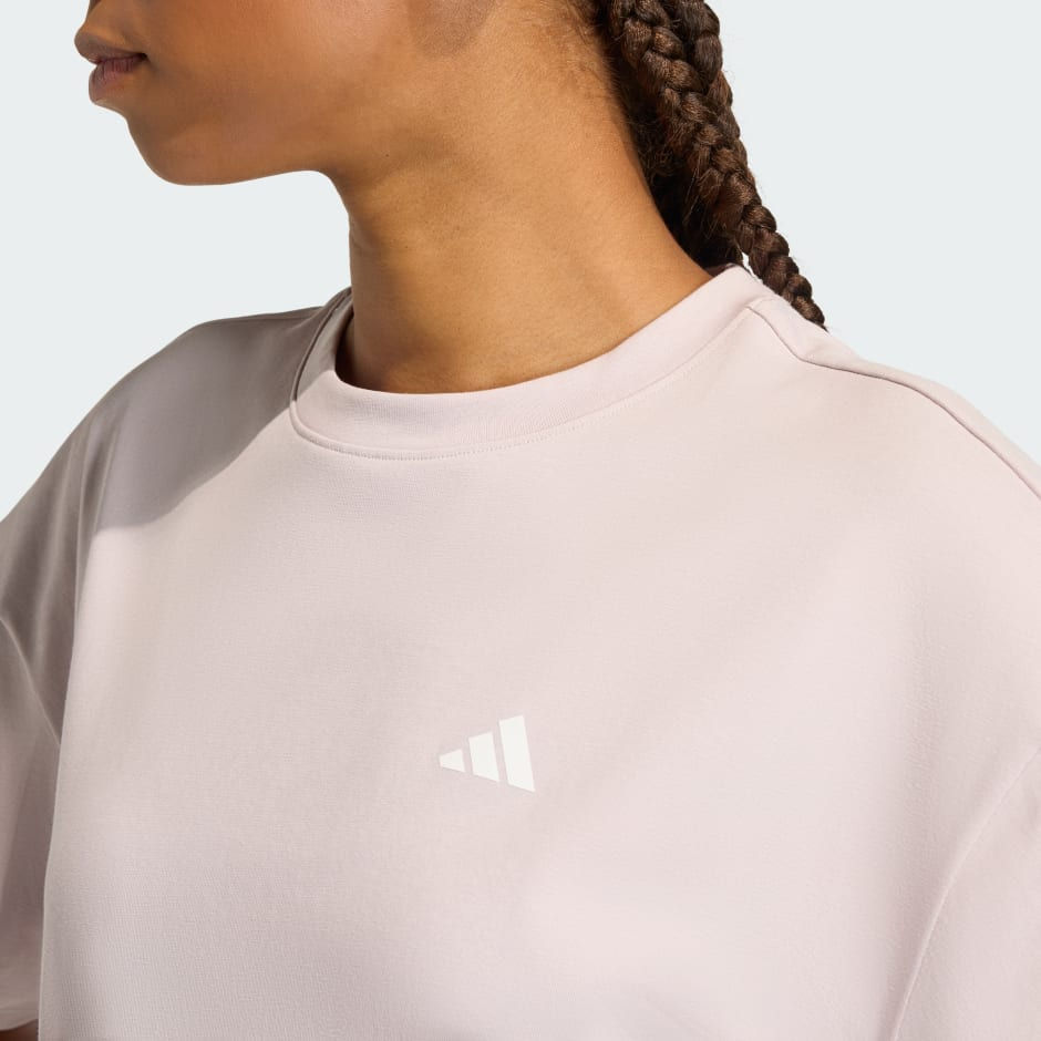 الصورة المصغرة: Women's Clothing PrimeLift Essentials Workout Oversized T-Shirt