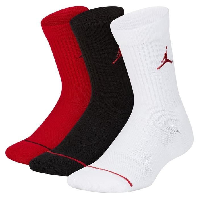 Thumbnail: Jordan Big Kids' Crew Socks (3 Pairs)