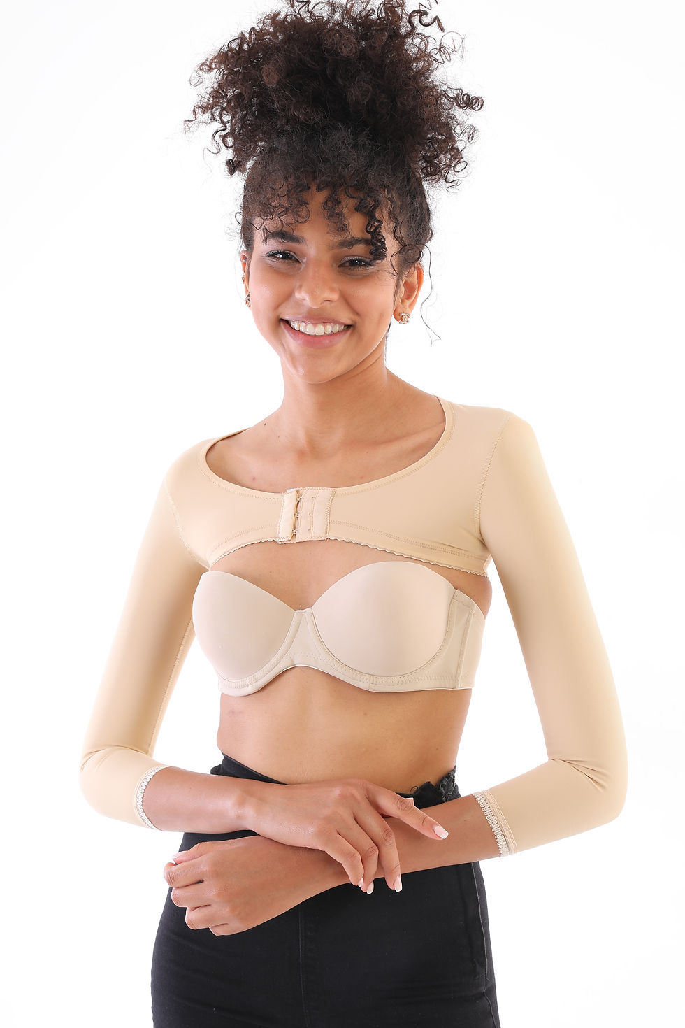 الصورة المصغرة: LP 115 Post - Surgical Compression Arm Sleeves High Back