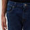 Thumbnail: OVS Dark Wash Slim-fit cross-hatch cotton jeans