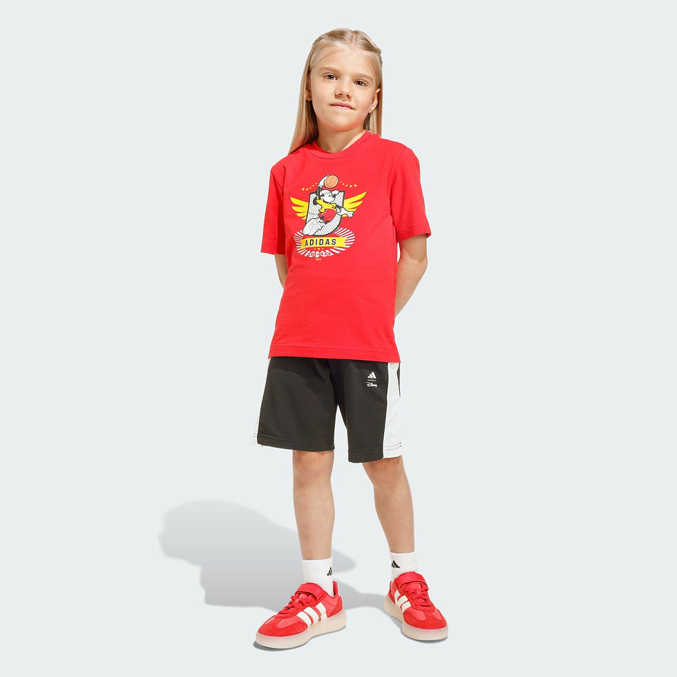 الصورة المصغرة: Kids Unisex • Sportswear ADIDAS DISNEY MICKEY MOUSE T-SHIRT SET