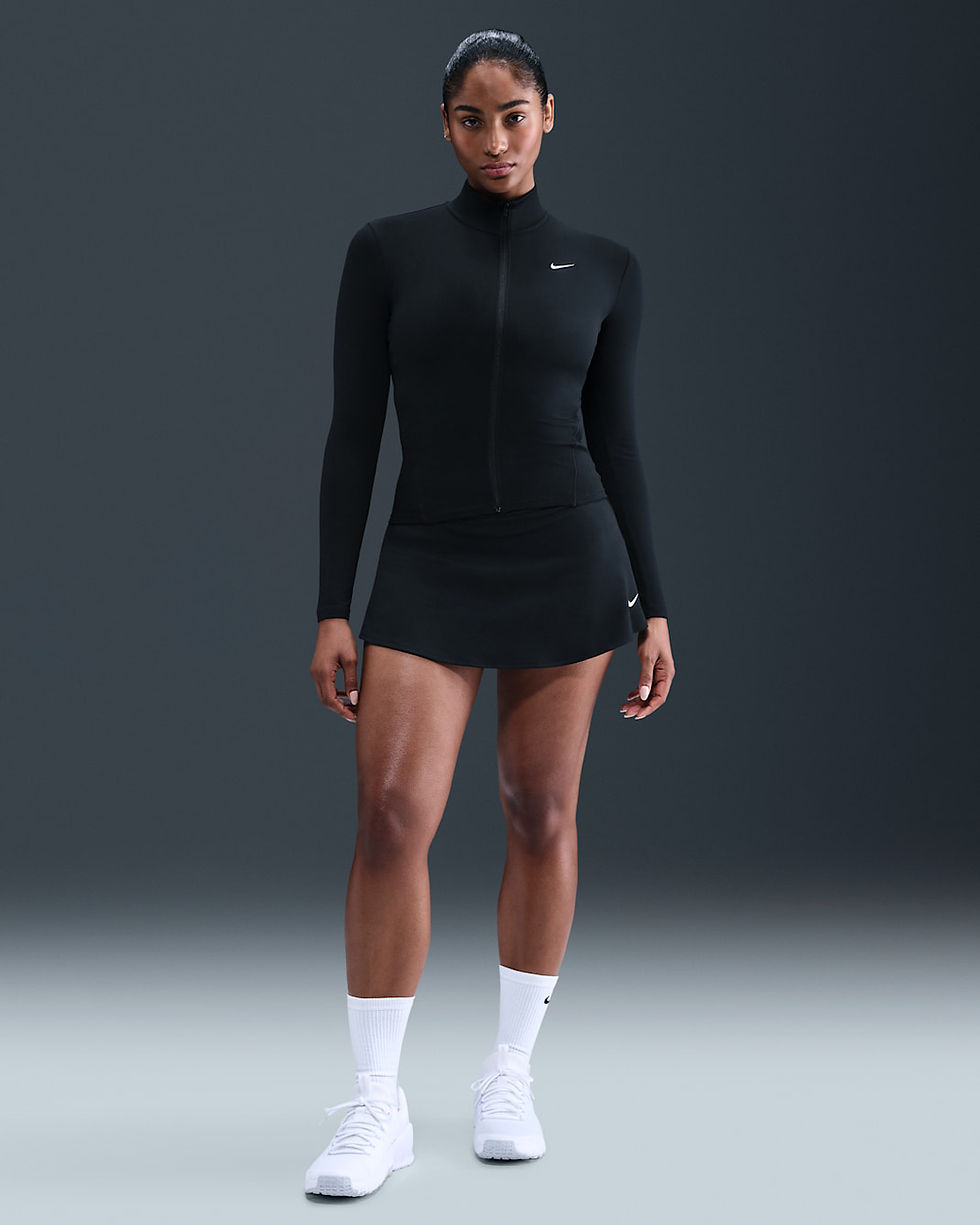 الصورة المصغرة: Nike One Fitted Women's Dri-FIT Full-Zip Jacket