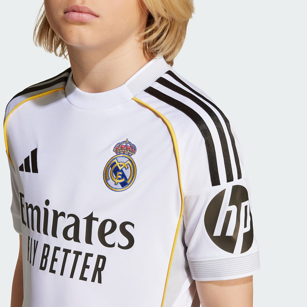 Thumbnail: Kids Unisex • Football Real Madrid 25/26 Home Youth Kit Kids