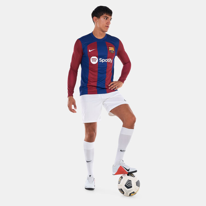 Thumbnail: Nike Men's F.C. Barcelona Dri-FIT Stadium Home Jersey - 2023/24
