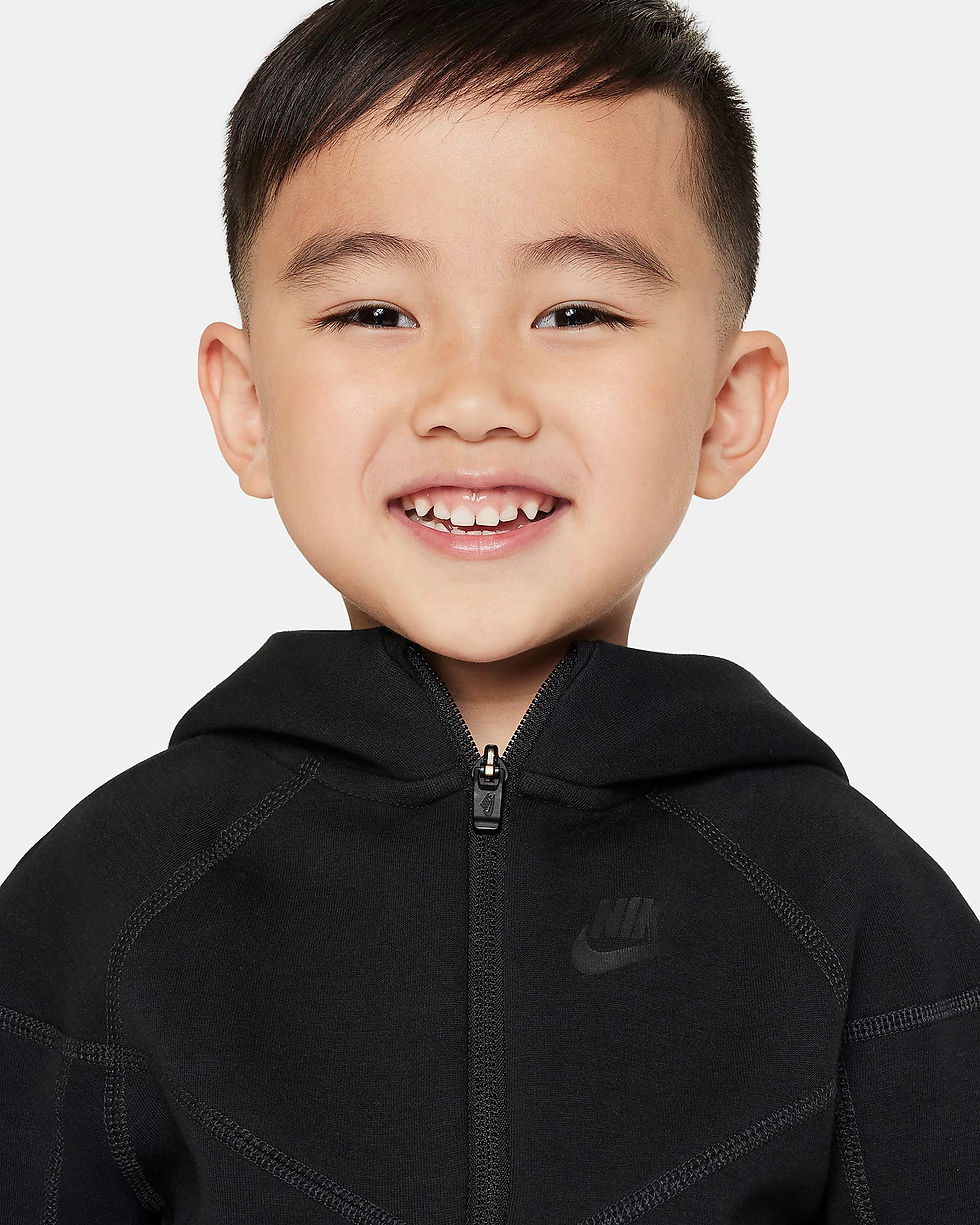 Thumbnail: Nike Sportswear Tech Fleece Full-Zip Set Toddler 2-Piece Hoodie Set