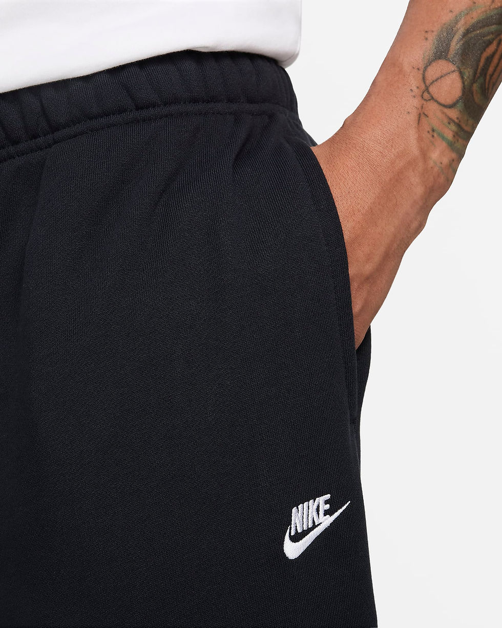 Thumbnail: Nike Club Fleece Men's Oversized French Terry Trousers