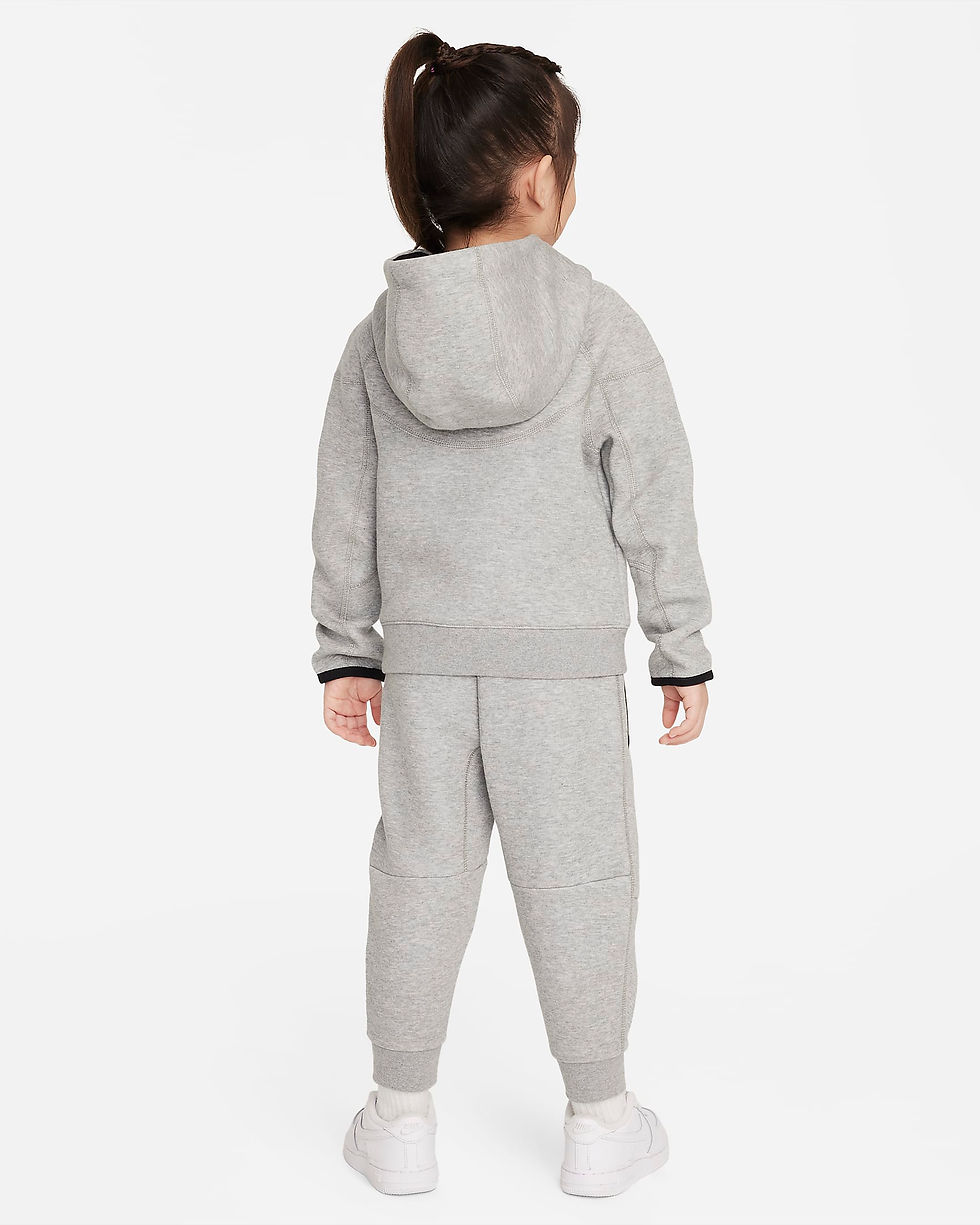 Thumbnail: Nike Sportswear Tech Fleece Full-Zip Set Toddler 2-Piece Hoodie Set