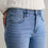 Thumbnail: Flare-fit crop jeans with raw edging