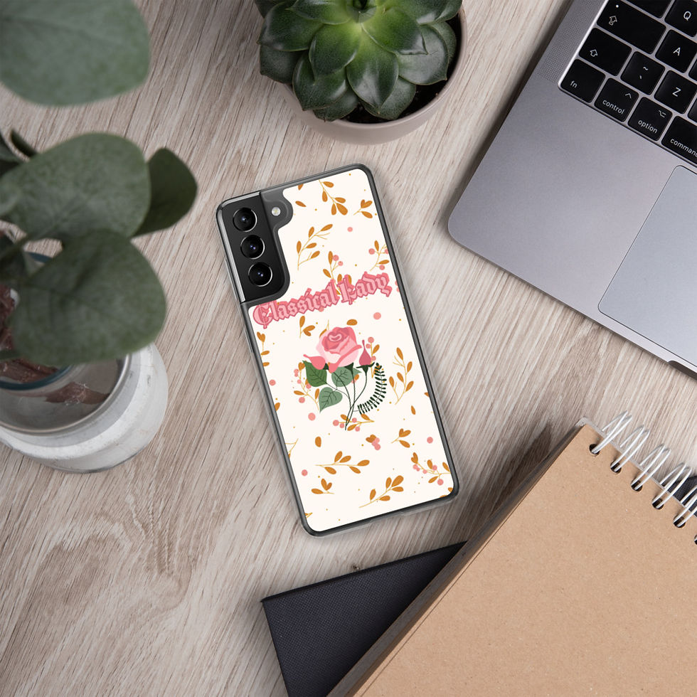Thumbnail: Samsung Case Classical Lady Floral