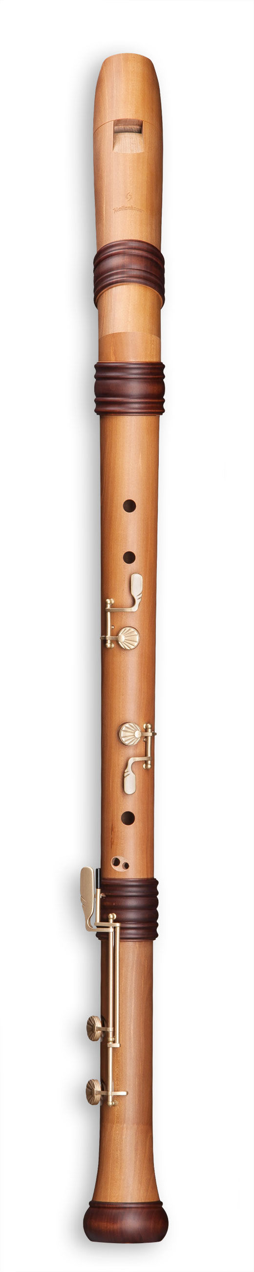 Thumbnail: Mollenhauer Adri's Dream 4527K Knick Bass with double key in Pearwood