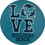 Miniaturbild: Love Boulders Beach Sticker