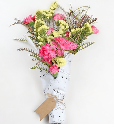 Yellow and Pink Flower Bouquet