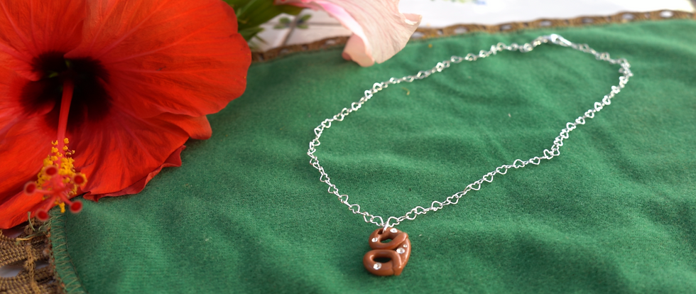 Miniaturbild: Halskette Silber - Wadler Breze mit Swarovski Kristallen