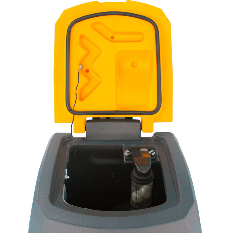 Thumbnail: 28" 22 Gal Ride-On Industrial Floor Scrubber with 2 *150 Ah Batteries, BTCR28