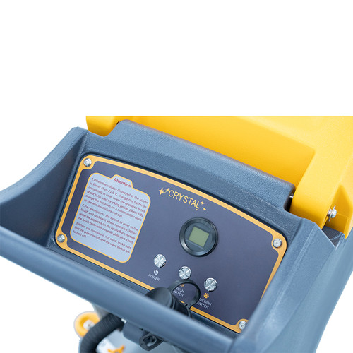 Battery Powered Floor Scrubber with a Complete Set of Parts