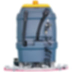 Thumbnail: 36" 45 Gal Ride-On Industrial Floor Scrubber with 4 *200 Ah Batteries, BTCR36