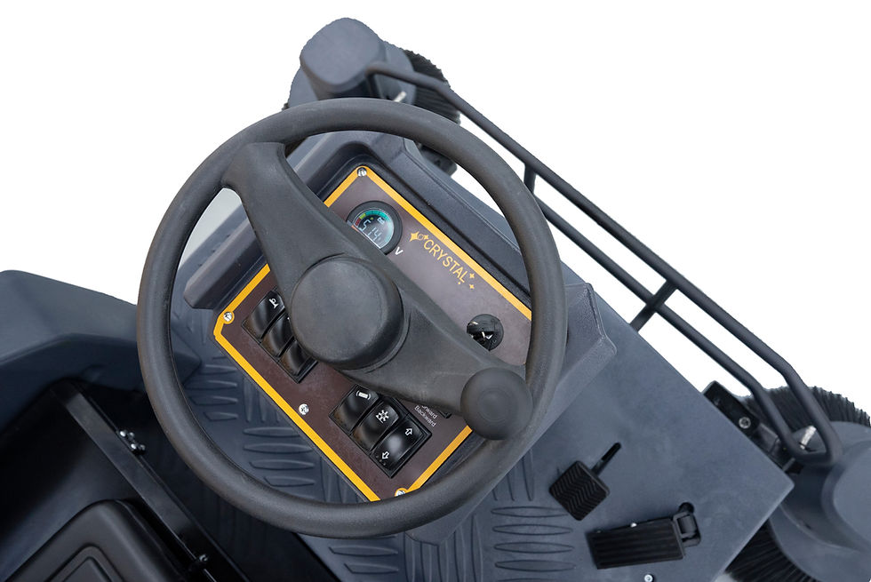 Thumbnail: 75" Ride-On Floor Sweeper, Ultra High Capacity, Replace 15–30 Workers, Sweeper75