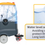 Thumbnail: 30" 37 Gal Auto Ride-On Industrial Floor Scrubber, BTCR30