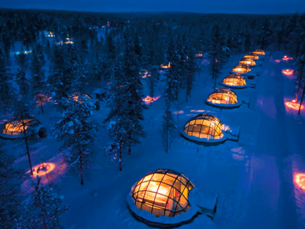Glass Igloo Village