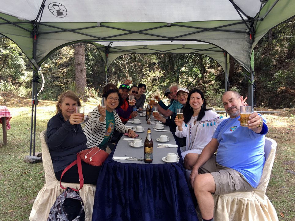 We enjoyed a thoughtfully prepared lunch made by our tour guide's family members.