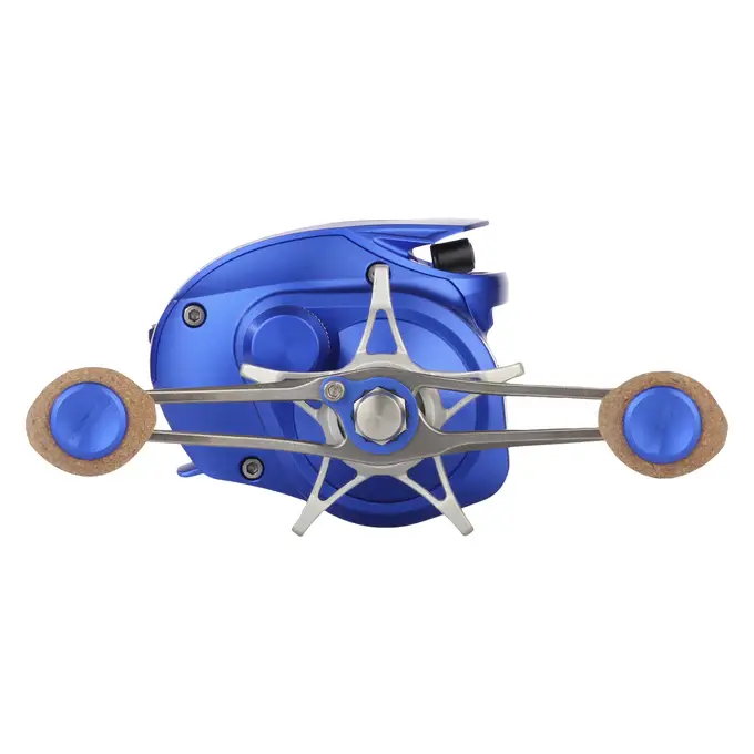 Thumbnail: BATES BAITCASTING REEL EL JEFE 8.1:1 ANODIZED BOSS BLUE