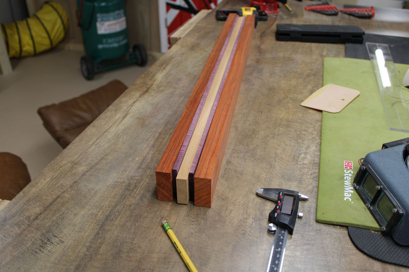 building Necks in the wood shop