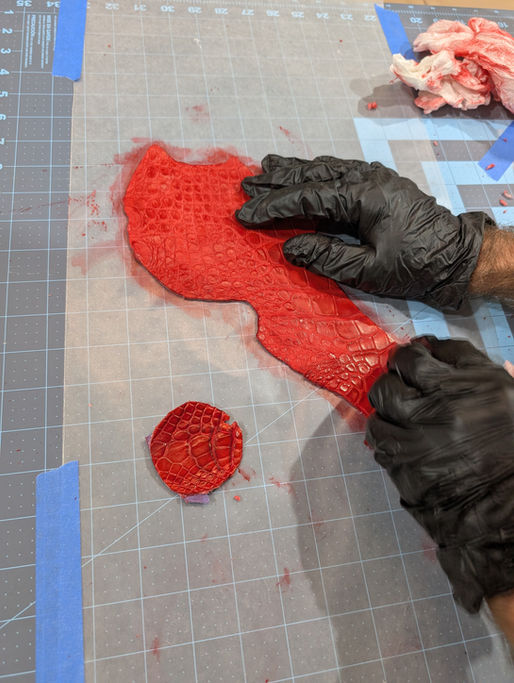 Gator Crust Hand Dye