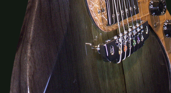 KR 22 Forest Smoke with Fralin Humbuckers with Gotoh Wrap Around Bridge