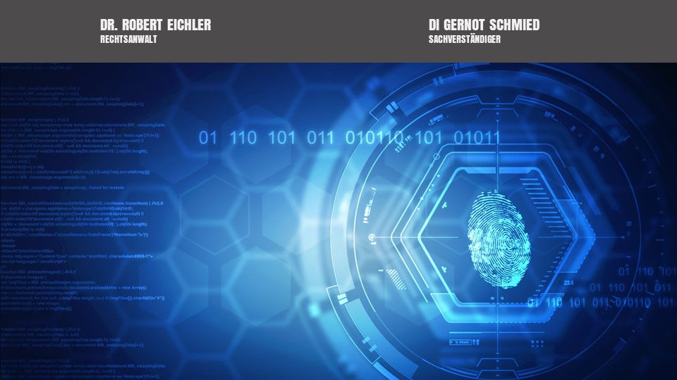 Sicherung von Daten