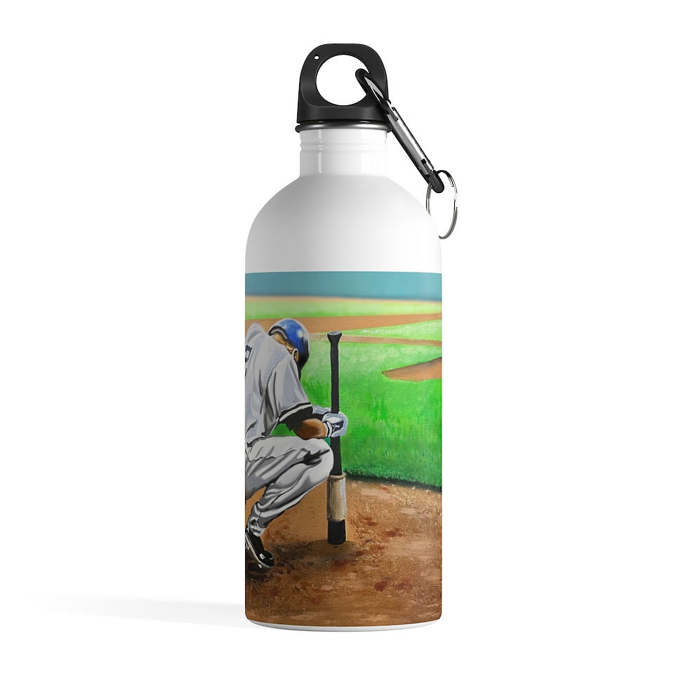 Thumbnail: The captain, on deck! - Stainless Steel Water Bottle
