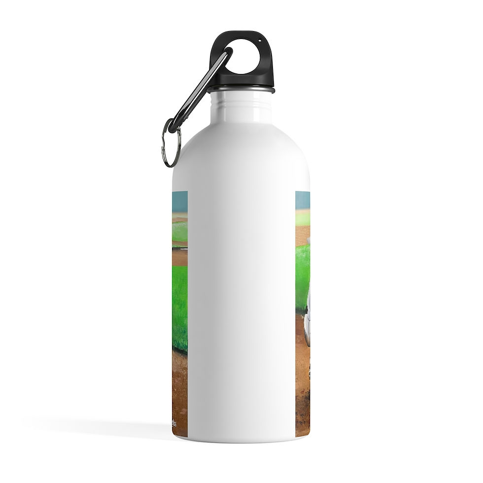 Thumbnail: The captain, on deck! - Stainless Steel Water Bottle