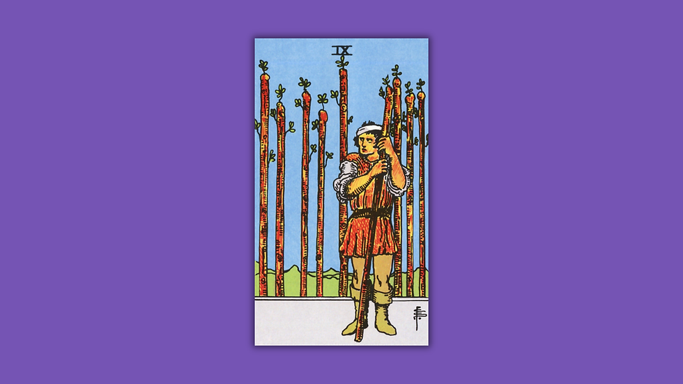 9 de Paus do tarot