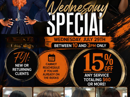 Cratina’s Wednesday Specials