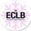 Thumbnail: ECLB 3" Circle Snowflake Sticker