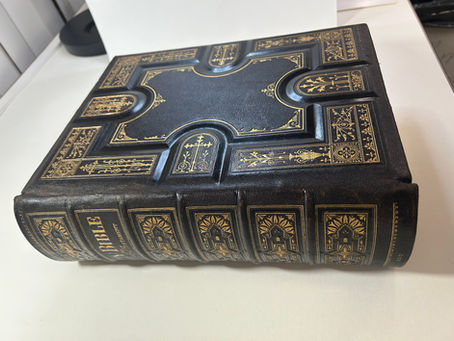 Historic Prather Family Bible from 1883 Digitized in Time for Heritage Days