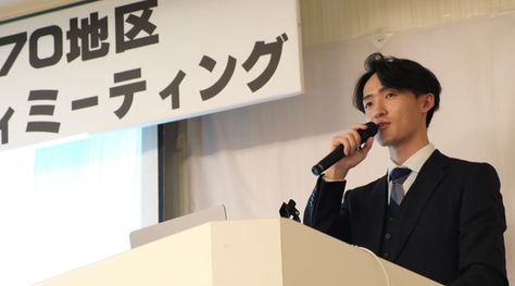 【人生初】講演会にて夢を語る
