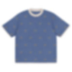 Thumbnail: Knitted classic tee_Orange logos