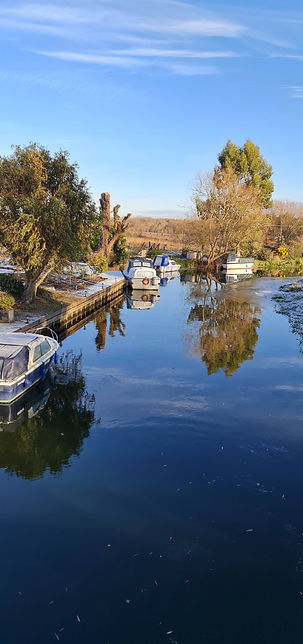 View of the river