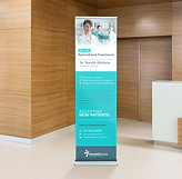 Custom Healthcare Retractable Banners