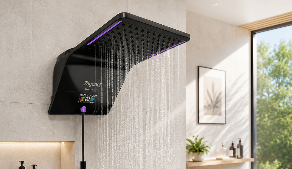 Chuveiros elétricos modernos: tecnologia, conforto e eficiência energética