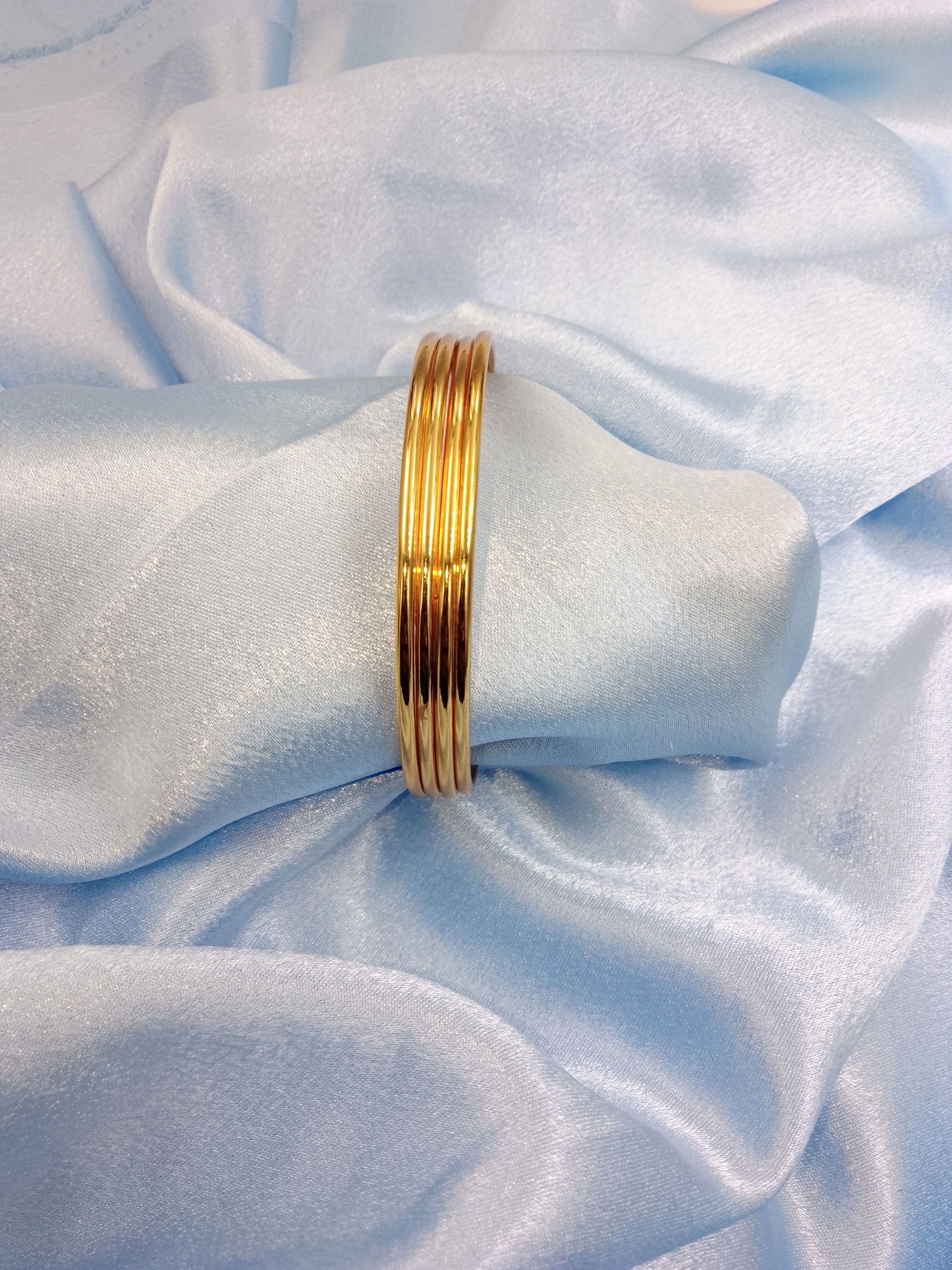 Plain Lean Bangles Set of 4pc
