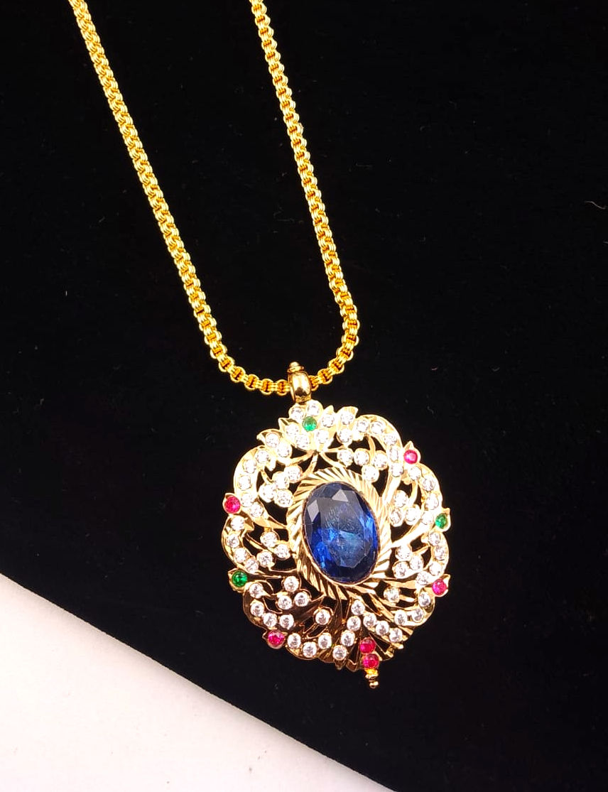 Big Stone Dollar With Savidham Kodi Chain