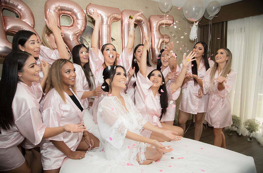 Luxe Sunset Boulevard wedding photography